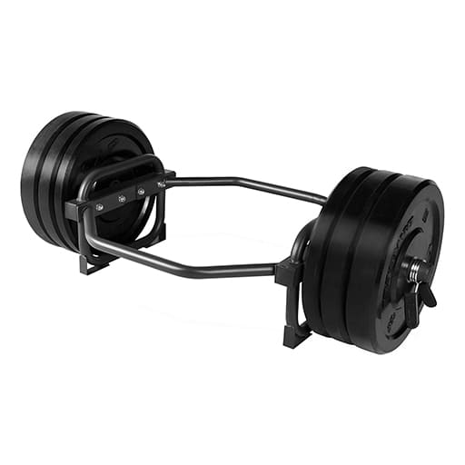 AlephNeta HexLift Pro heavy barbell for deadlifts, squats, and strength training.
