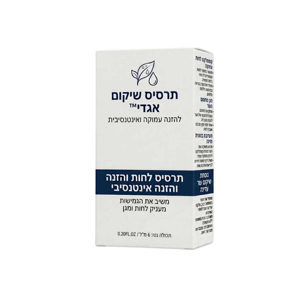 תרסיס שיקום אגדי - תרסיס עדין לטיפול מקומי, מזין את העור ומעניק לו מראה בריא ומטופח.