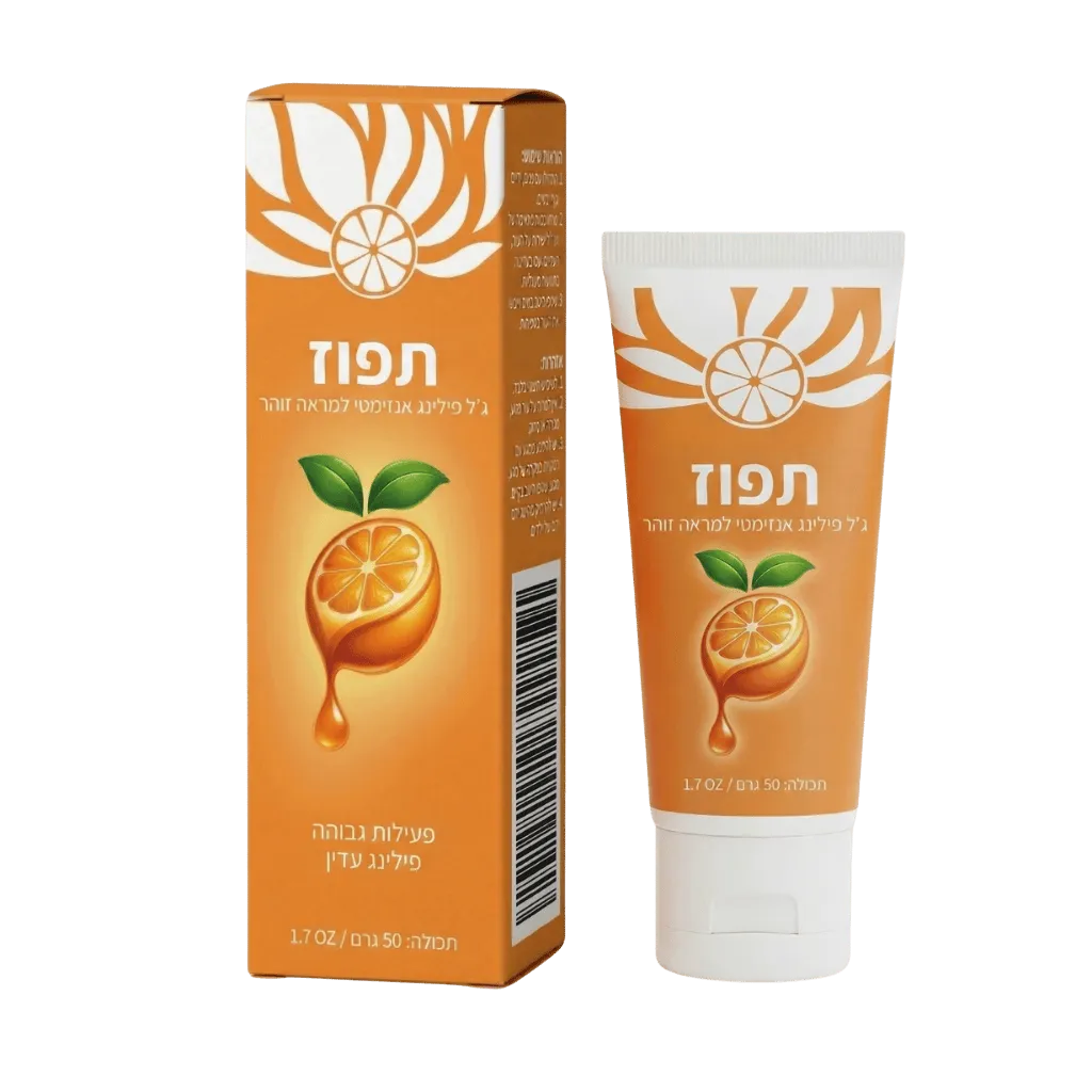 ג’ל אנזימי תפוז