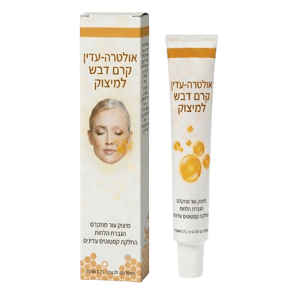 קרם מתיחה עם דבש אולטרה-דק