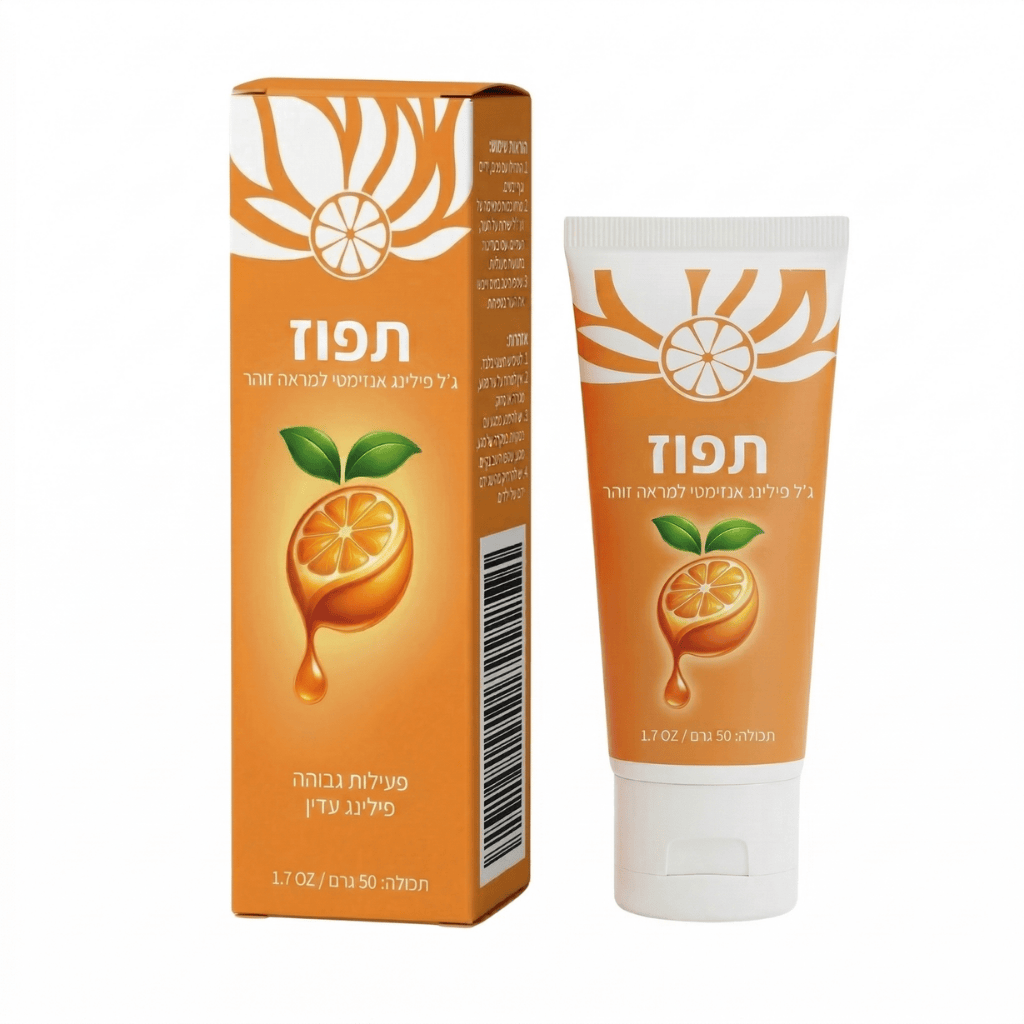 ג’ל אנזימי תפוז
