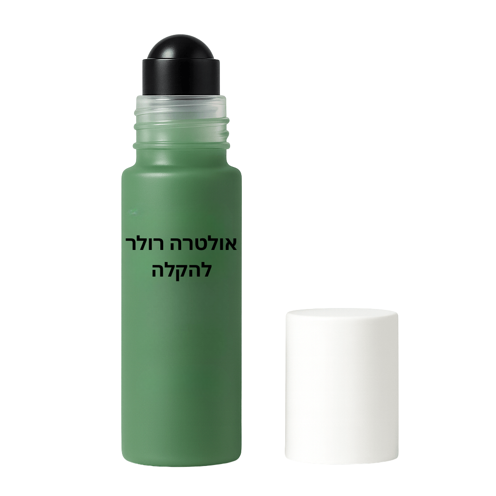 אולטרה רולר להקלה בקבוק רול-און טיפוח מרענן לשימוש מדויק ונוח לעור רענן