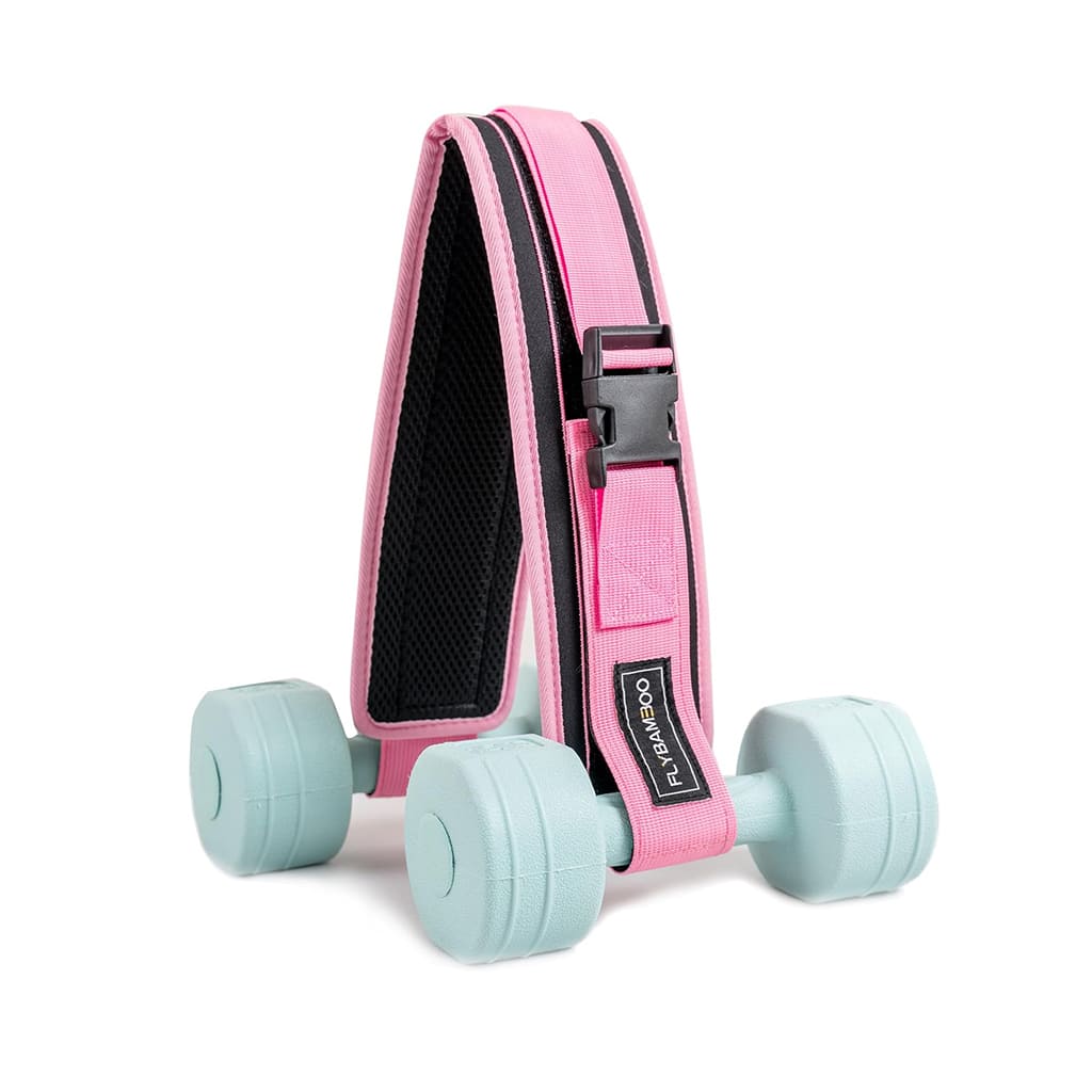 AlephNeta GluteLift with soft padding and non-slip strap, designed for secure lower body workouts.